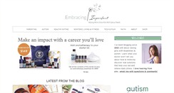 Desktop Screenshot of embracingimperfect.com